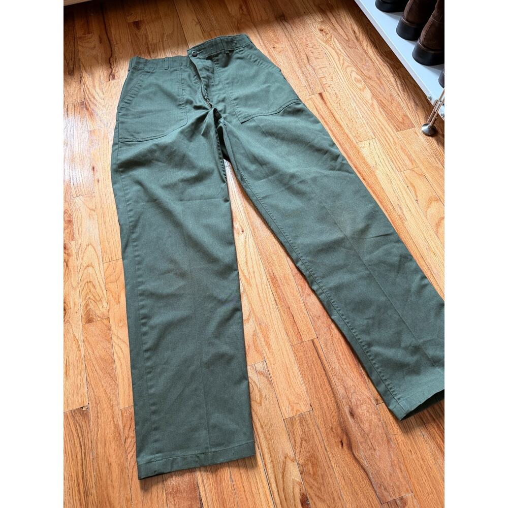 OG 107 Vintage Pant Trousers Army Military Fatigues, Medium 32 32